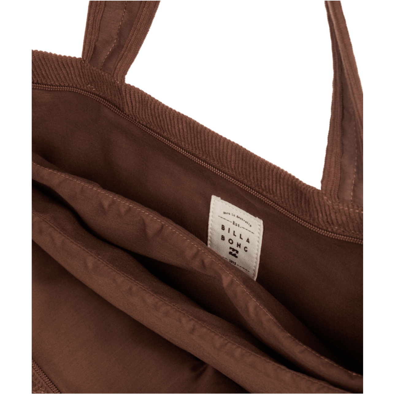 2026 Billabong Womens Dreamaway Tote Cord EBJBT00146 - Brownstone